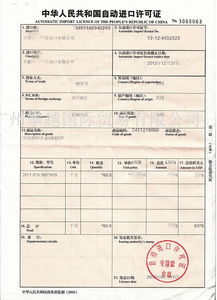 部分產品進出口報關需哪些證件