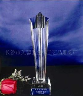供應(yīng)八一五星水晶獎杯獎牌，定制專屬榮譽(yù)紀(jì)念品